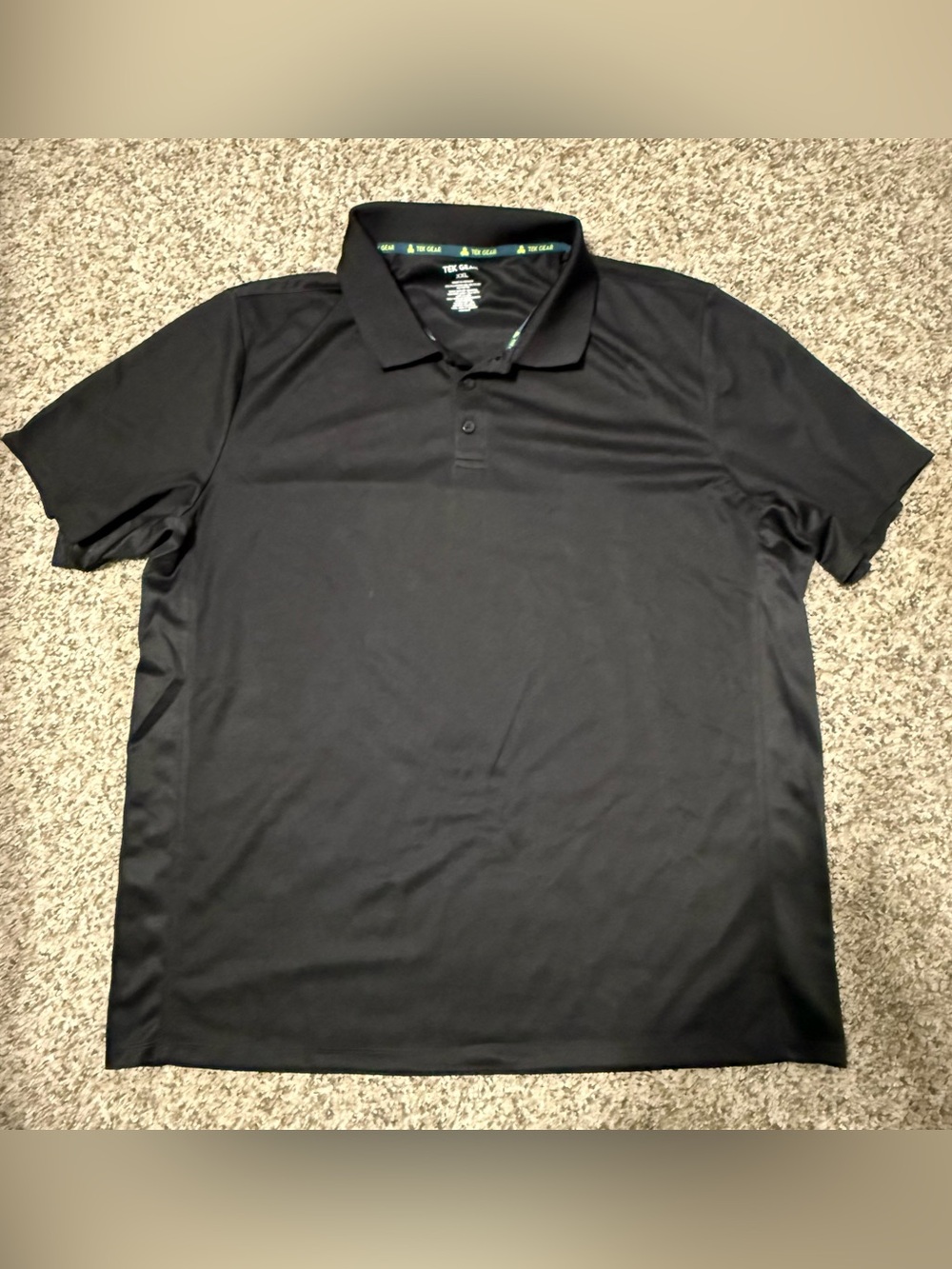 tek gear Black Men's Performance Polo
